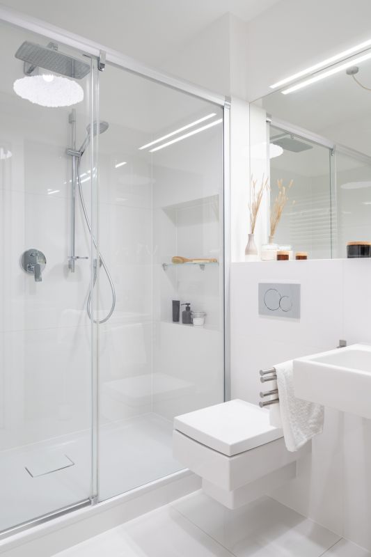 Space-Saving Shower Design